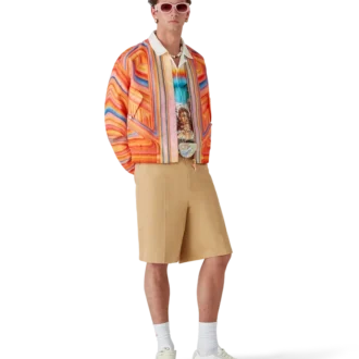 Giacca bomber Low Rider in organza