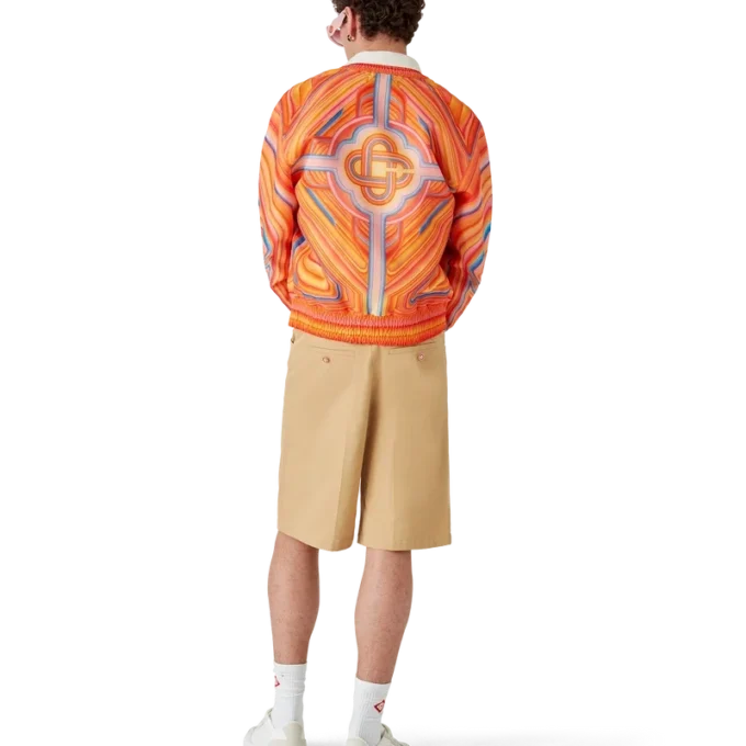 Giacca bomber Low Rider in organza