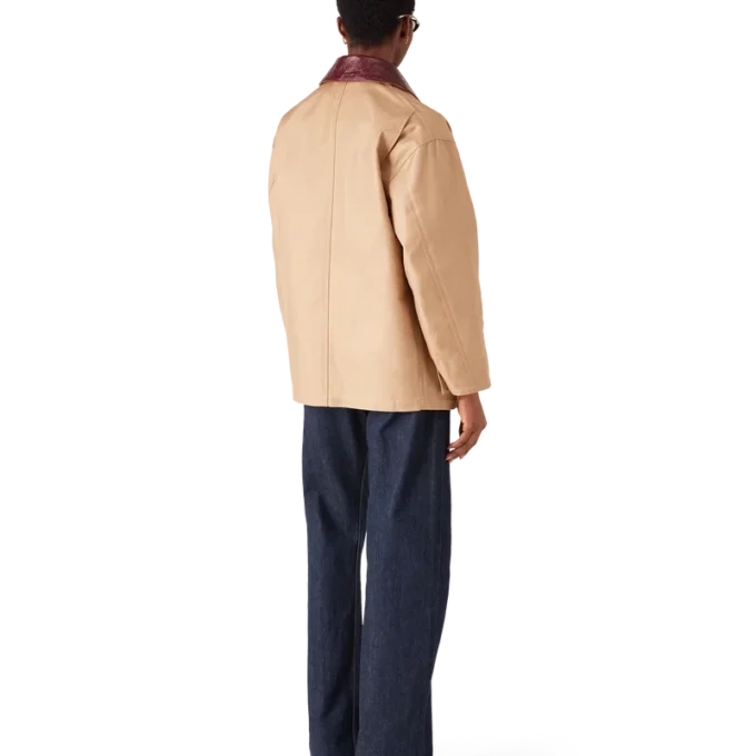 Giacca da lavoro beige Giacca da lavoro beige