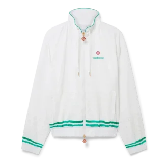 Giacca da training con dettagli laser