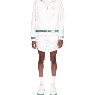 Giacca da training con dettagli laser