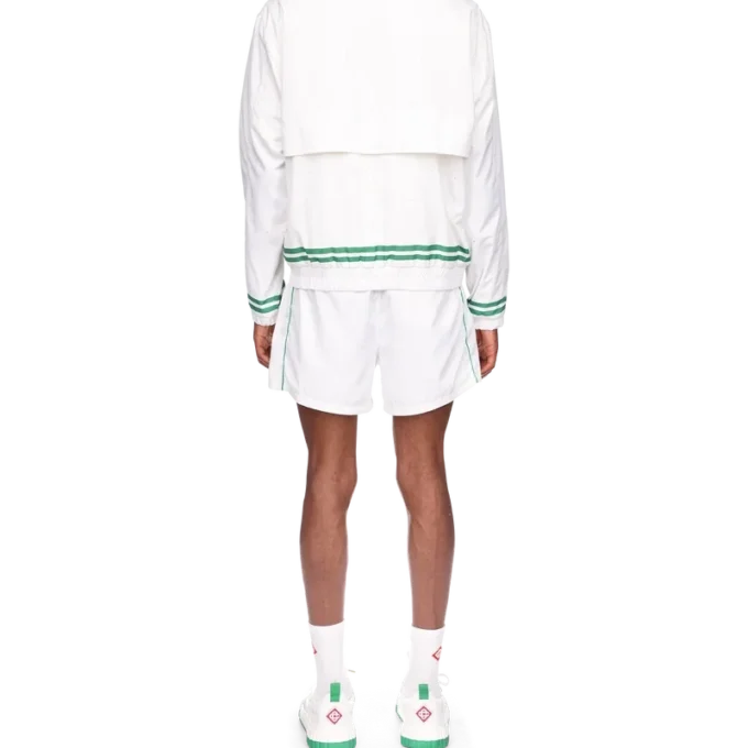 Giacca da training con dettagli laser