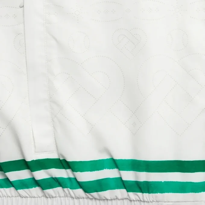 Giacca da training con dettagli laser