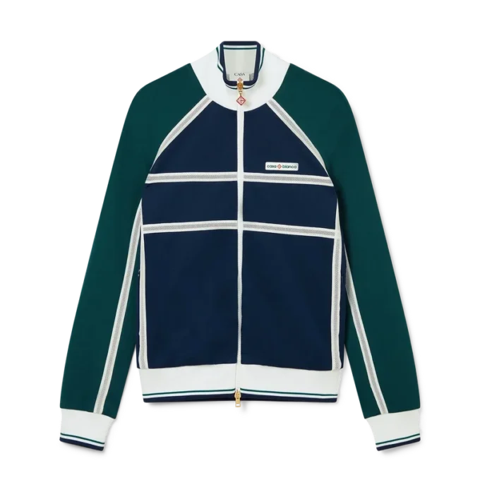 Giacca da training con nastro in rete