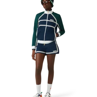 Giacca da training con nastro in rete