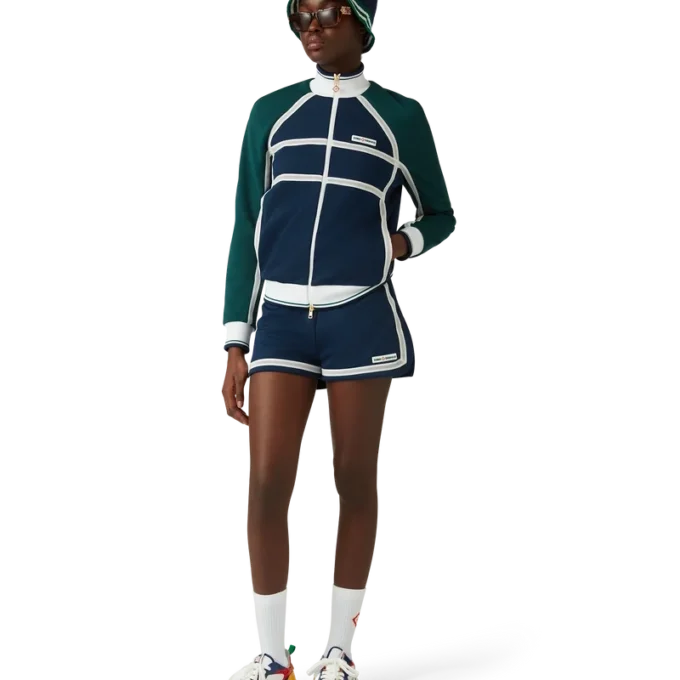 Giacca da training con nastro in rete