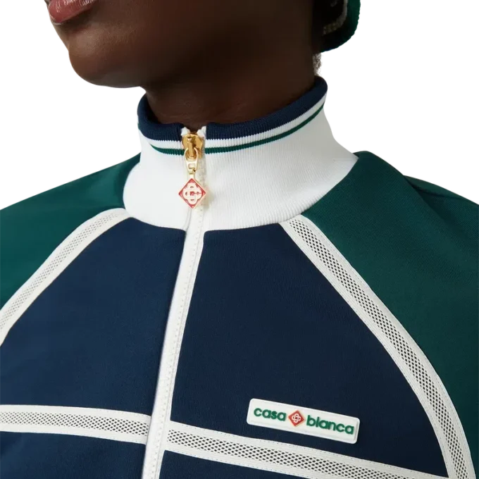 Giacca da training con nastro in rete