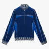 Giacca da training in tricot Cyber blu navy Giacca da training in tricot Cyber blu navy