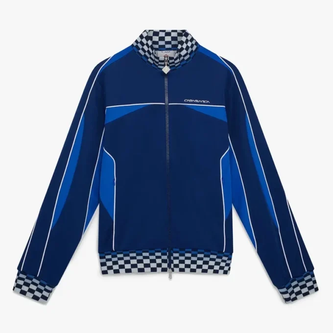 Giacca da training in tricot Cyber blu navy Giacca da training in tricot Cyber blu navy