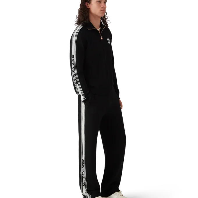 Giacca da tuta in maglia merino