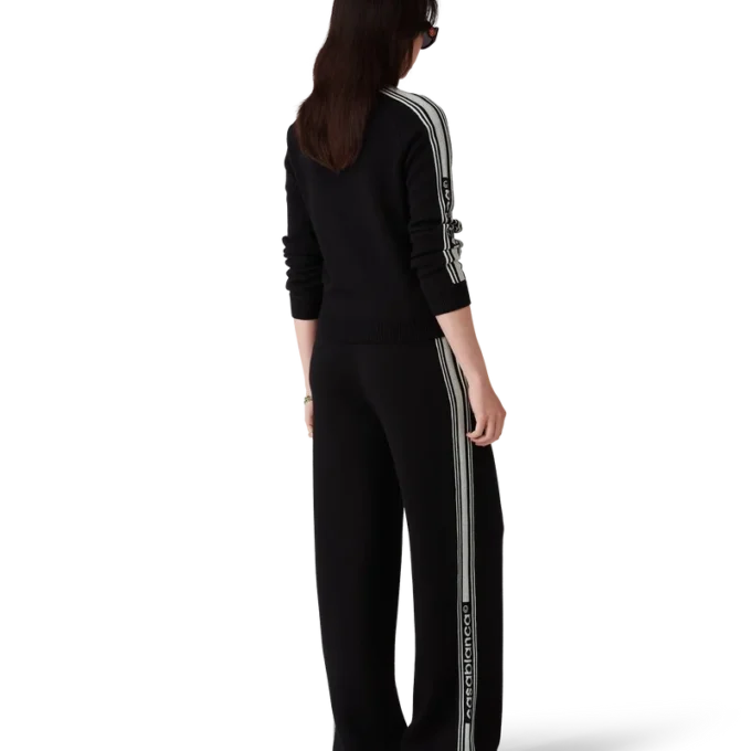 Giacca da tuta in maglia merino