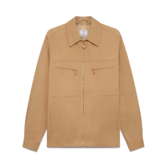 Giacca in cotone con zip