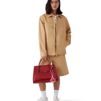 Giacca in cotone con zip