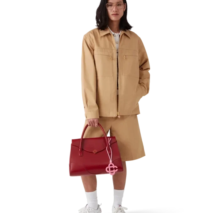 Giacca in cotone con zip Giacca in cotone con zip