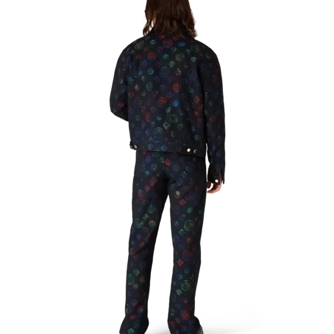 Giacca in denim Heatmap