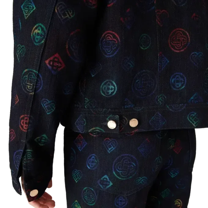 Giacca in denim Heatmap