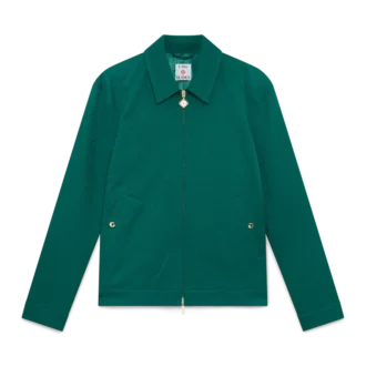 Giacca in jacquard di cotone con monogramma