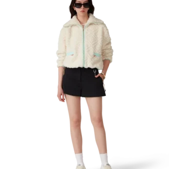 Giacca in pile jacquard Monogram