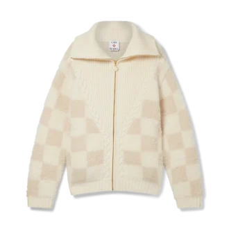 Giacca in pile merino