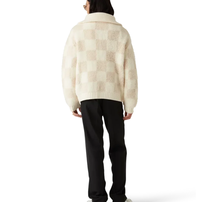 Giacca in pile merino