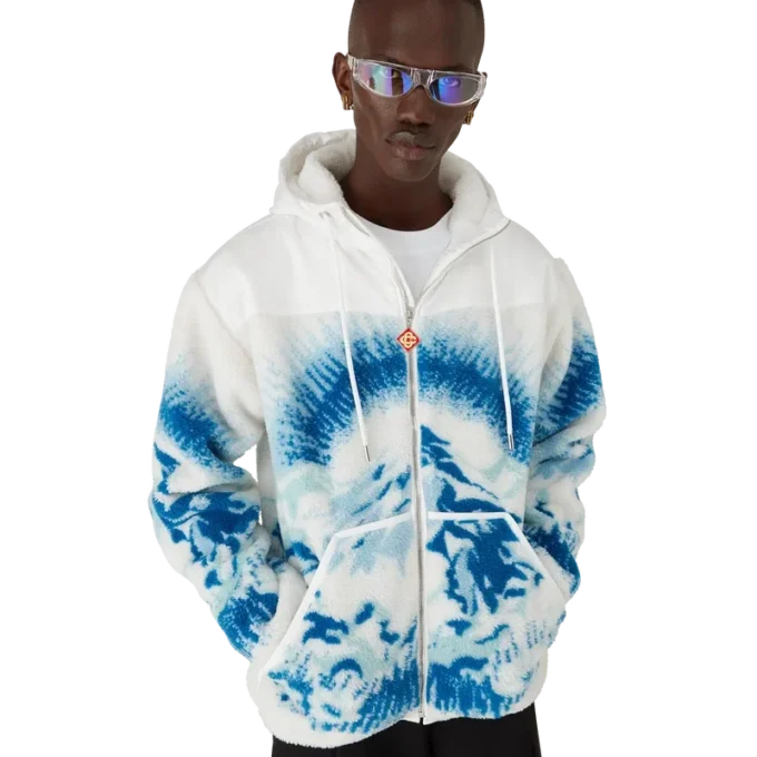 Giacca in pile Ski Landscape