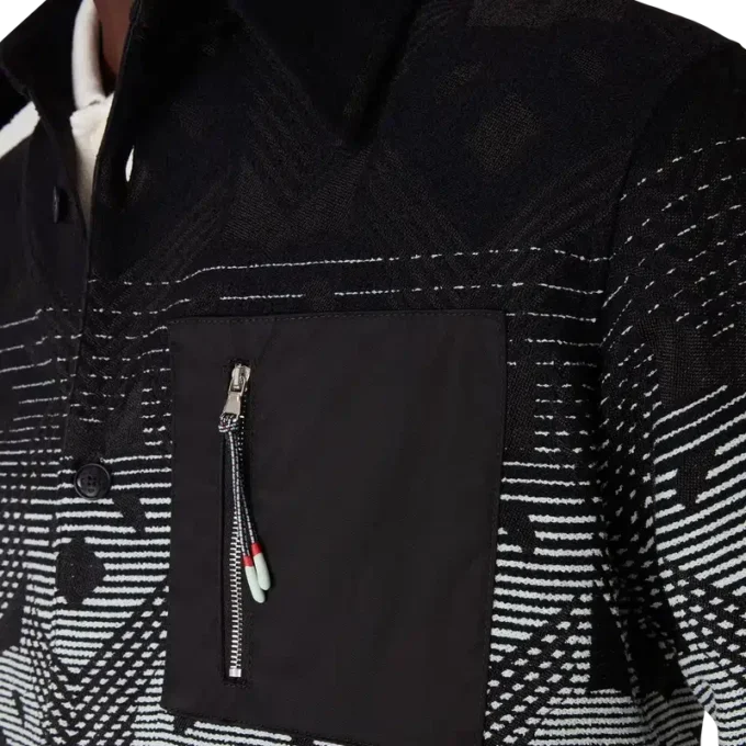 Giacca-pantalone con monogramma sfumato