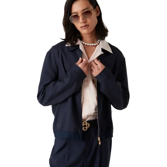 Giacca sportiva sartoriale in lana