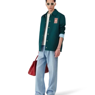 Giacca Stadium con logo gotico