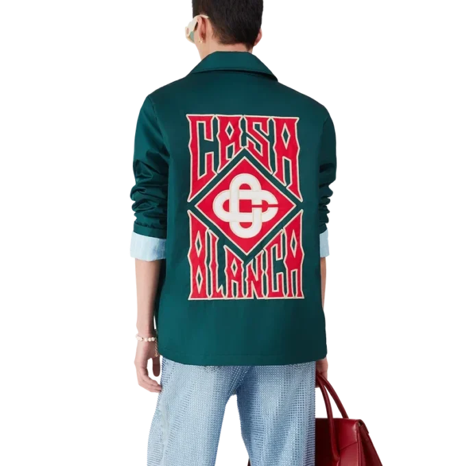 Giacca Stadium con logo gotico