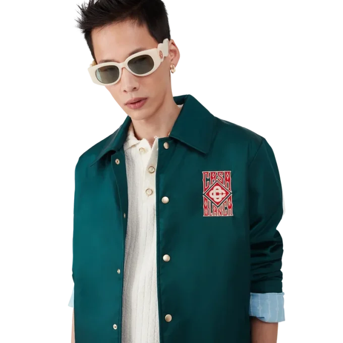 Giacca Stadium con logo gotico