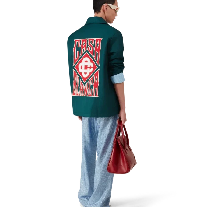 Giacca Stadium con logo gotico