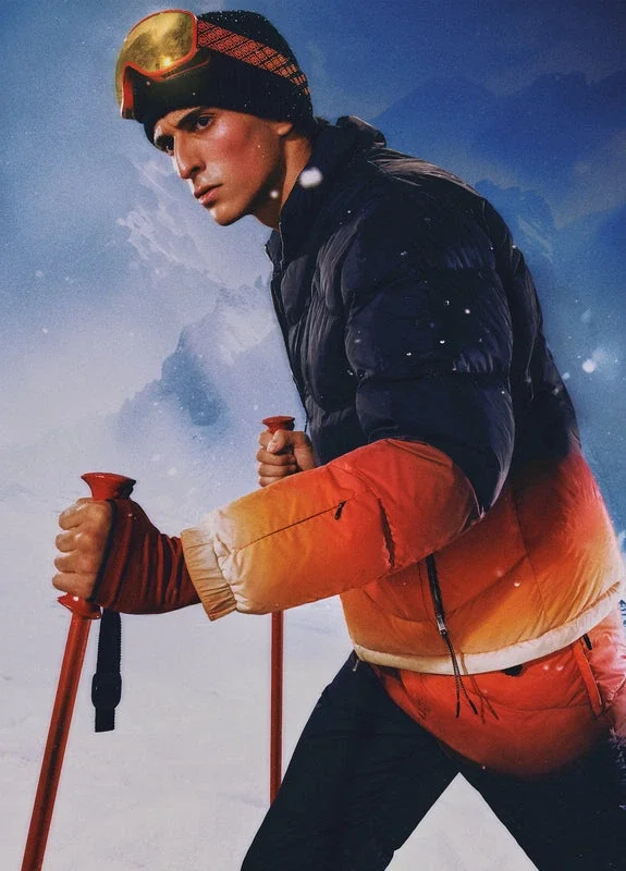 Piumino trapuntato sfumato Piumino trapuntato sfumato