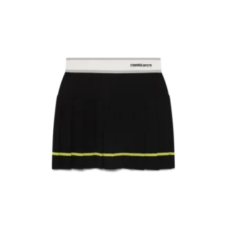 Gonna a pieghe a righe