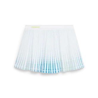 Gonna a tubino con stampa Tennis