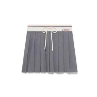 Gonna da tennis in maglia merino