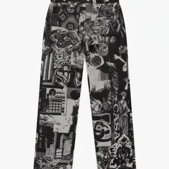 Jeans a gamba dritta Rave Collage