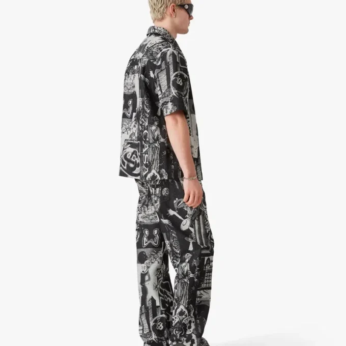 Jeans a gamba dritta Rave Collage