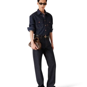 Jeans in denim selvedge Laurel