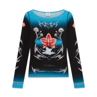Maglia a maniche lunghe in jersey Blades Slinky