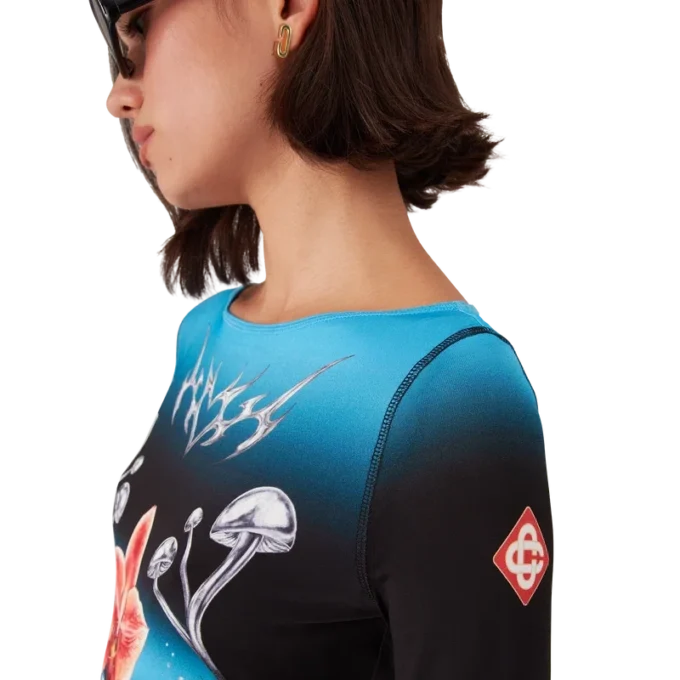 Maglia a maniche lunghe in jersey Blades Slinky