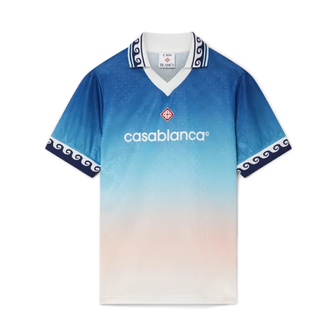 Maglia da calcio in jacquard sfumato