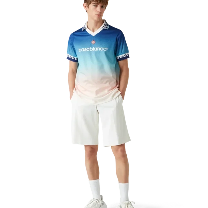 Maglia da calcio in jacquard sfumato