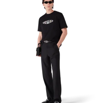 Maglietta a maniche corte con logo Warped in pantaloncini