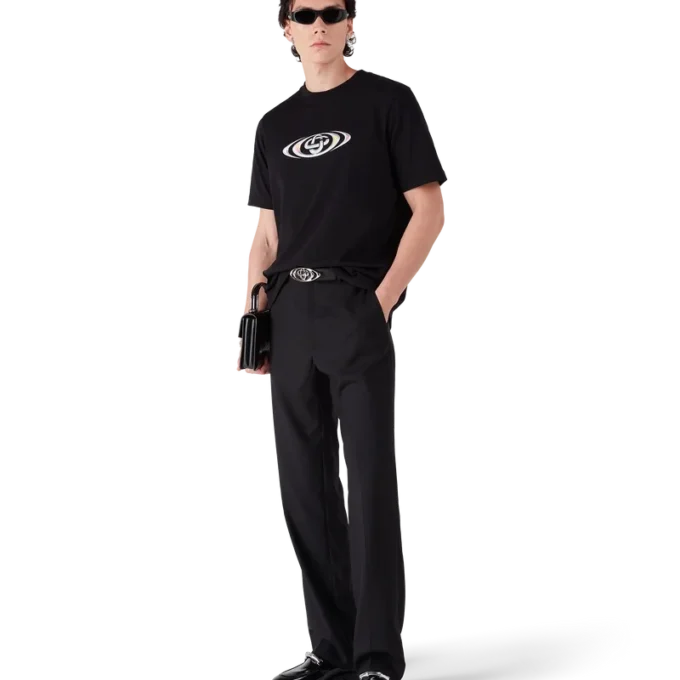 Maglietta a maniche corte con logo Warped in pantaloncini