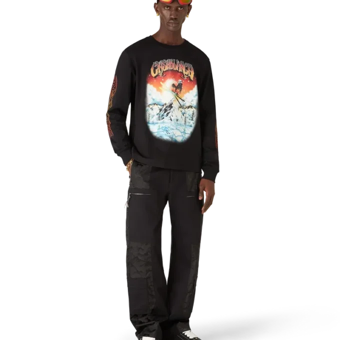 Maglietta a maniche lunghe Ski