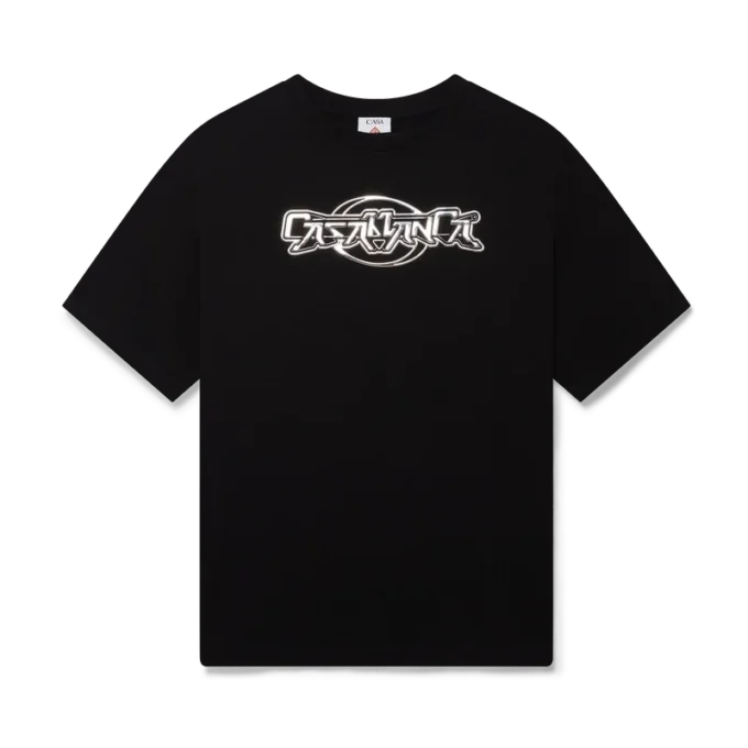 Maglietta a pantaloncini oversize Casablanca Chrome