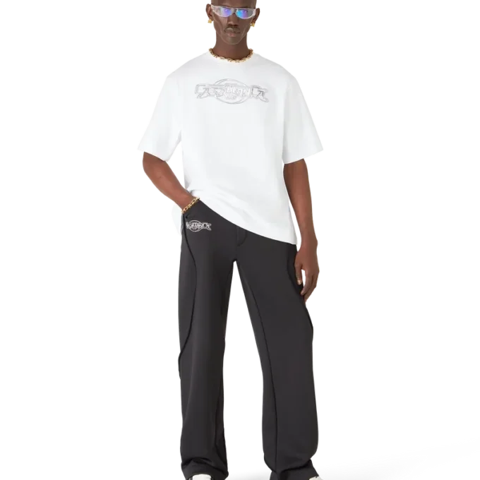 Maglietta a pantaloncini oversize Casablanca Chrome