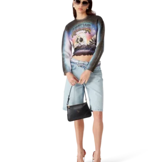 Maglione corto in misto cashmere La Pramonition