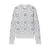 Maglione in maglia con monogramma