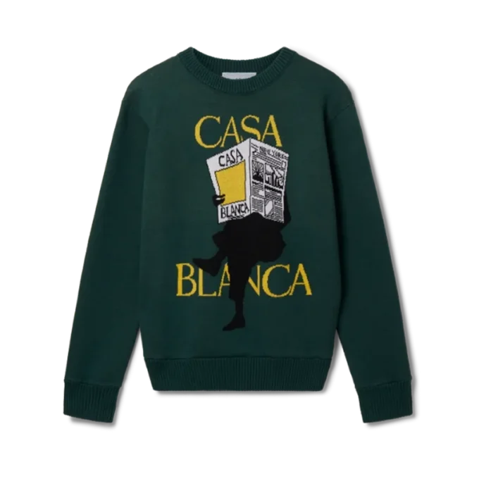 Maglione intarsiato Casa Times